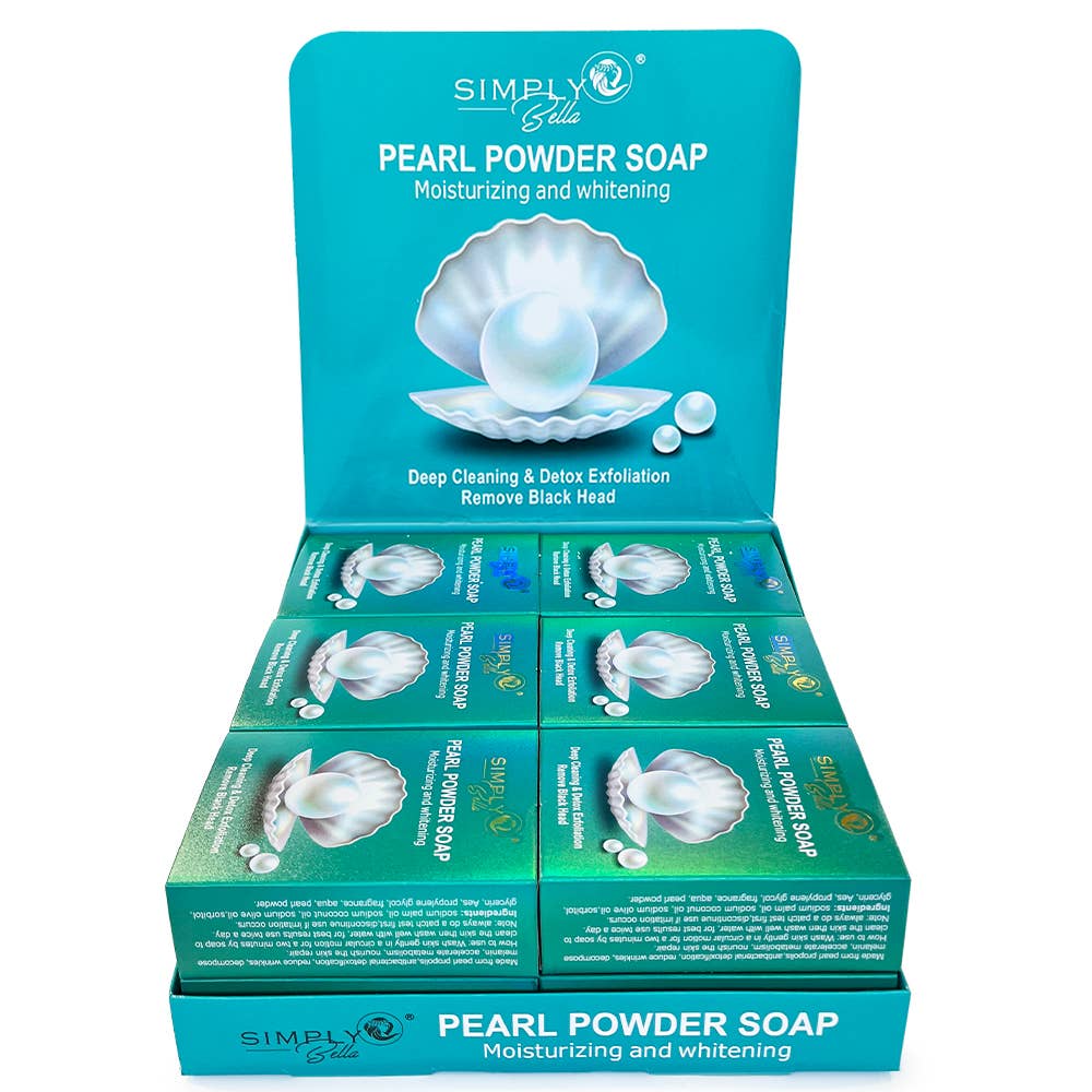 PEARL POWDER DEEP CLEANING 100% NATURAL SOAP