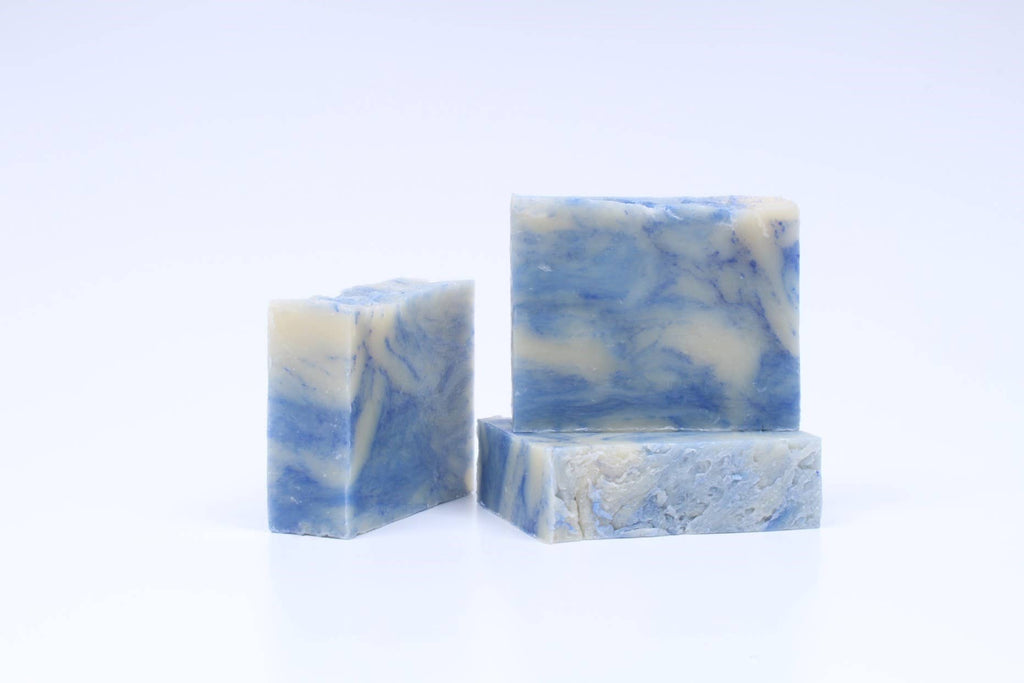 Clean Cotton Soap: Cut 10 bars and boxed-White Boxes