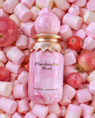 Marshmallow Blush Perfume 3.4oz - Sweet Fruity Gourmand Eau de Parfum
