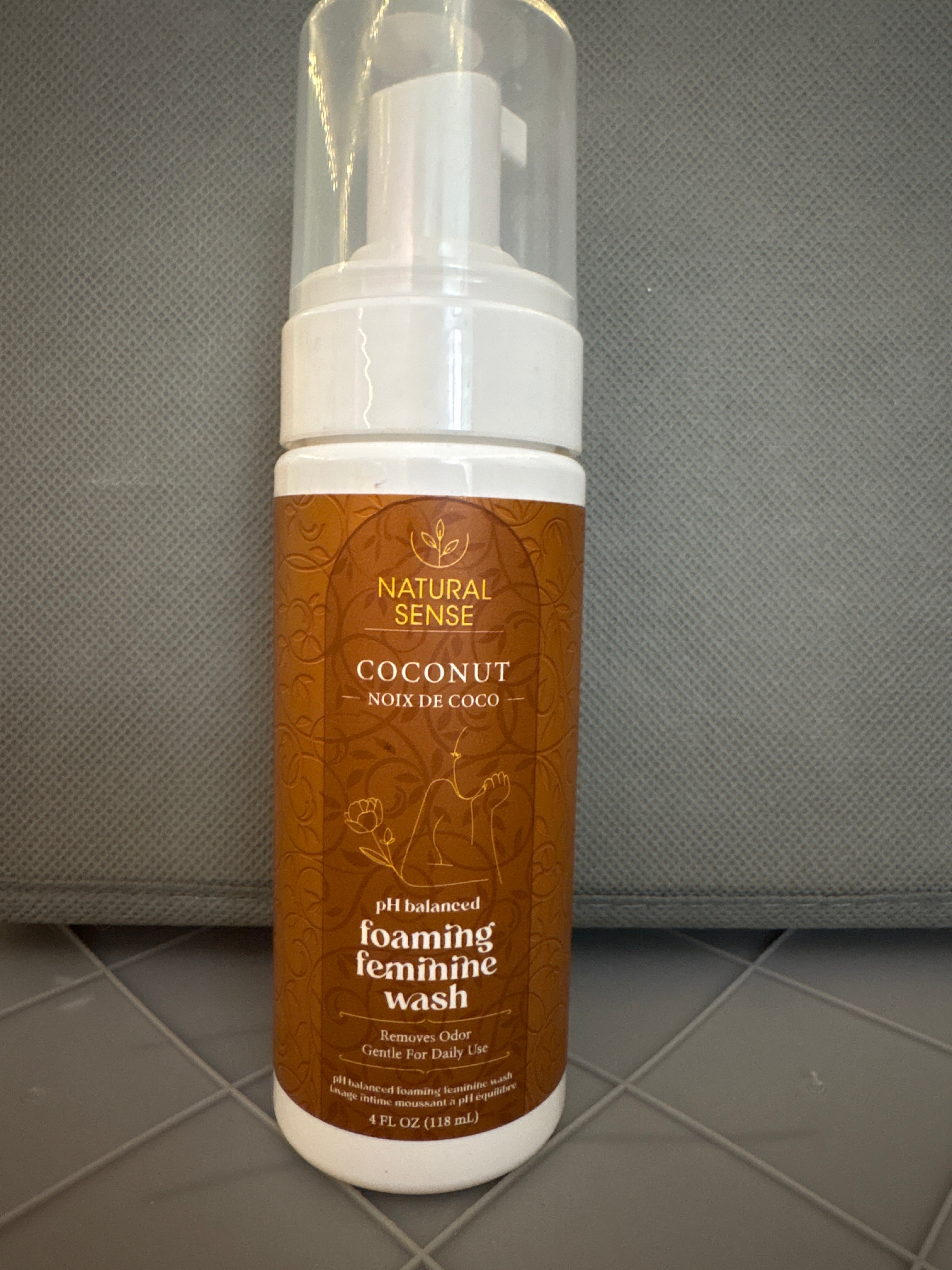 Natural Sense Foaming Feminine Wash