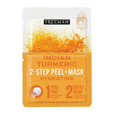 Indian Turmeric 2-Step Peel + Mask - Brightening Exfoliating Treatment