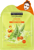 Freeman Hydrating Aloe & SeaBerry Sheet Face Masks for Dry Skin
