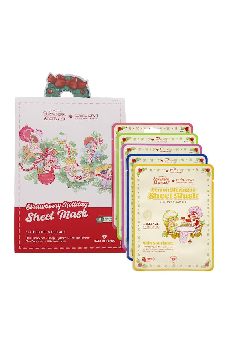 Celavi Strawberry Shortcake Sheet Mask