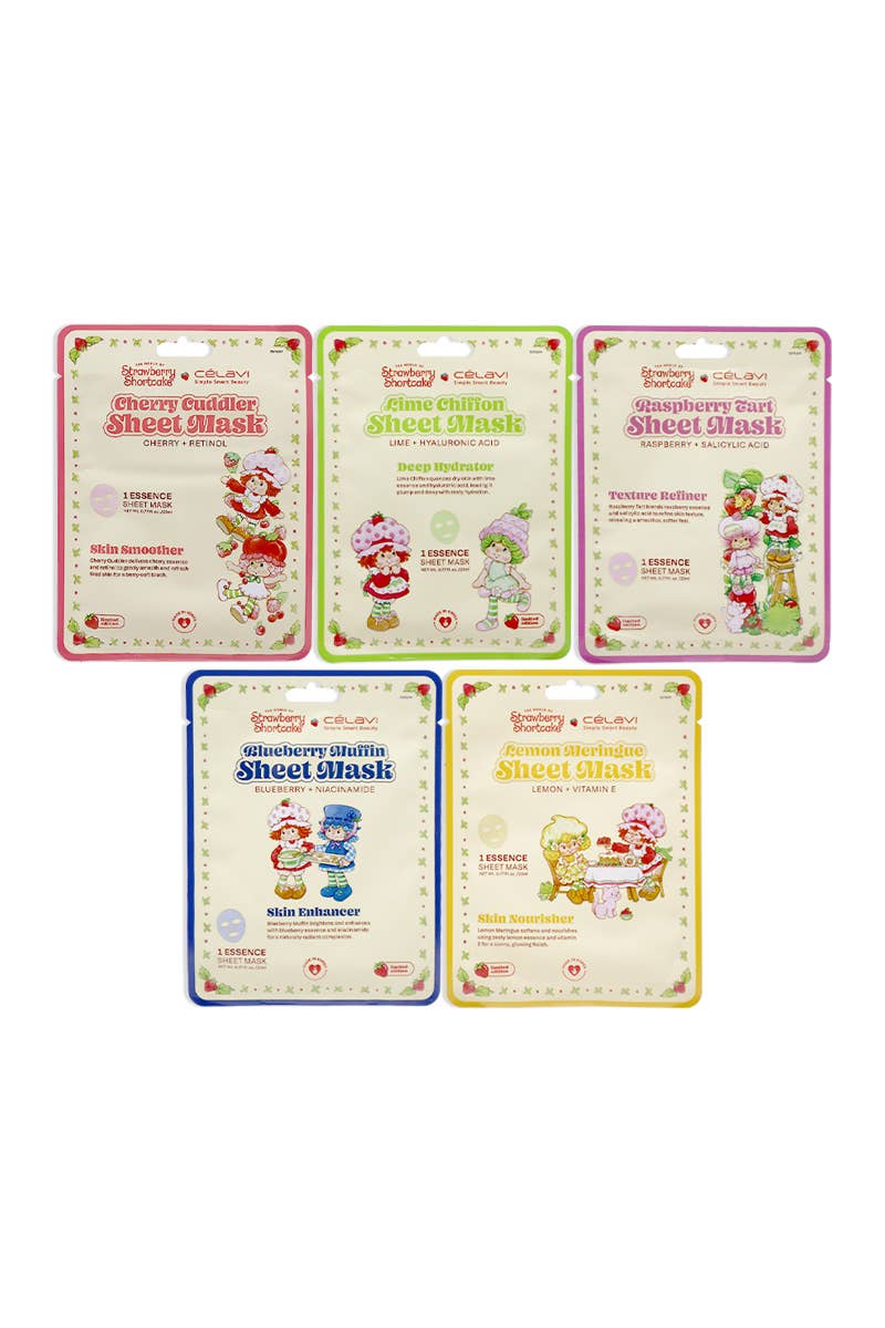 Celavi Strawberry Shortcake Sheet Mask