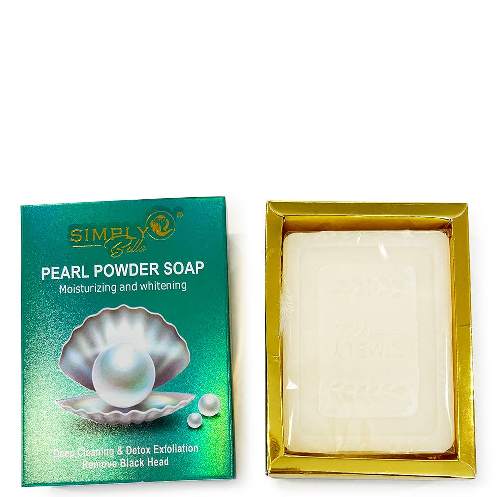 PEARL POWDER DEEP CLEANING 100% NATURAL SOAP