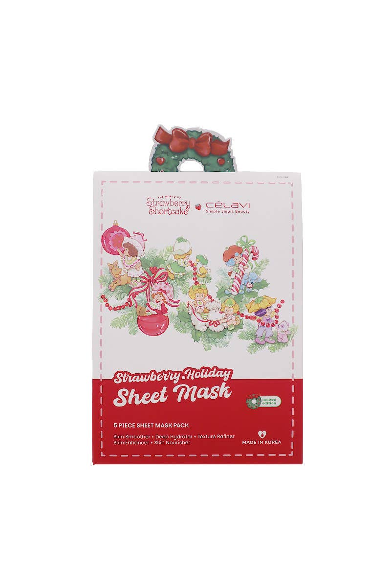 Celavi Strawberry Shortcake Sheet Mask