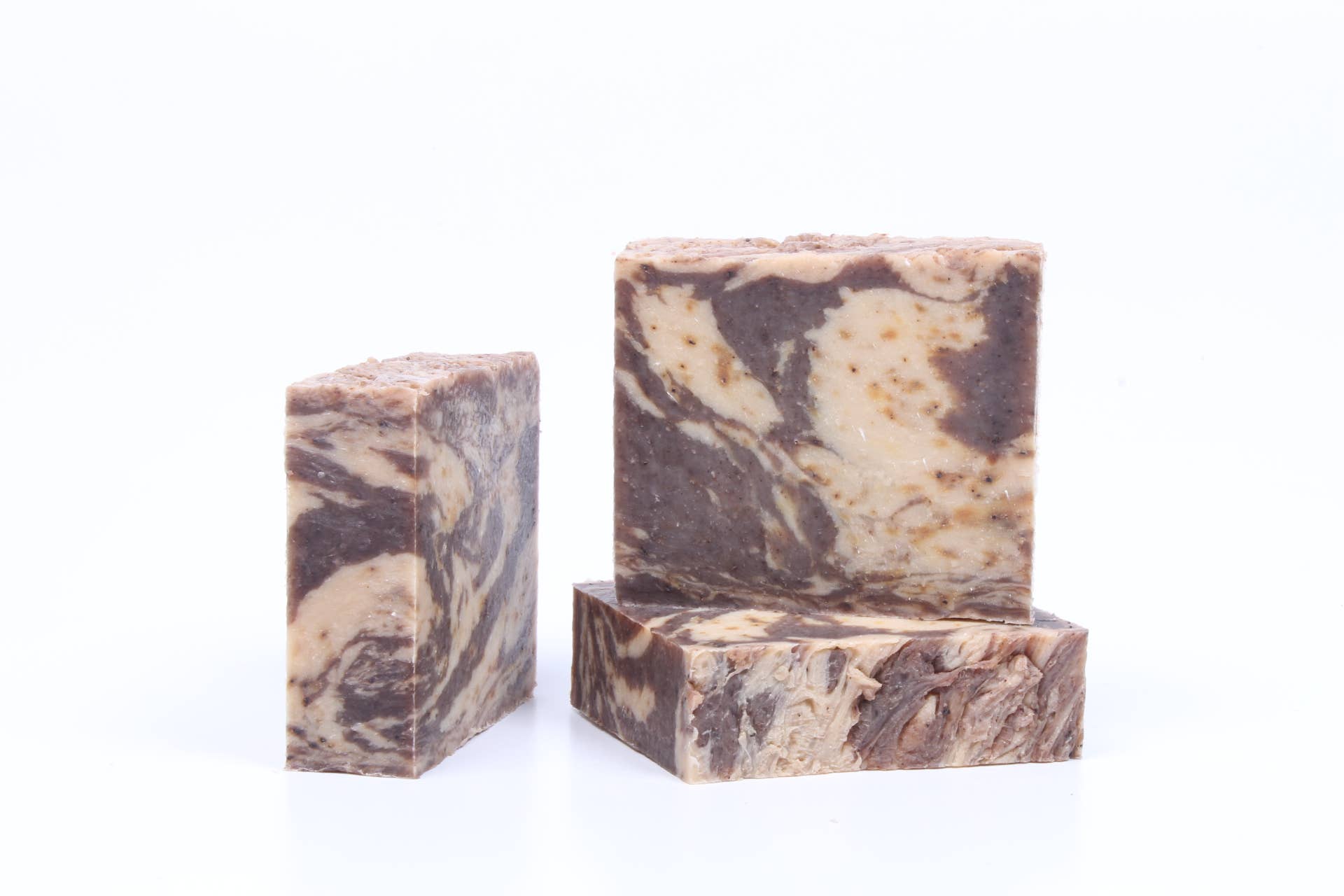 Coffee and Fresh Cream Soap - Exfoliating Coffee Scrub Soap Bar